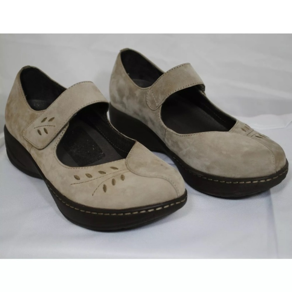 SOLD - DANSKO Mary Jane Grey Suede Shoes Women